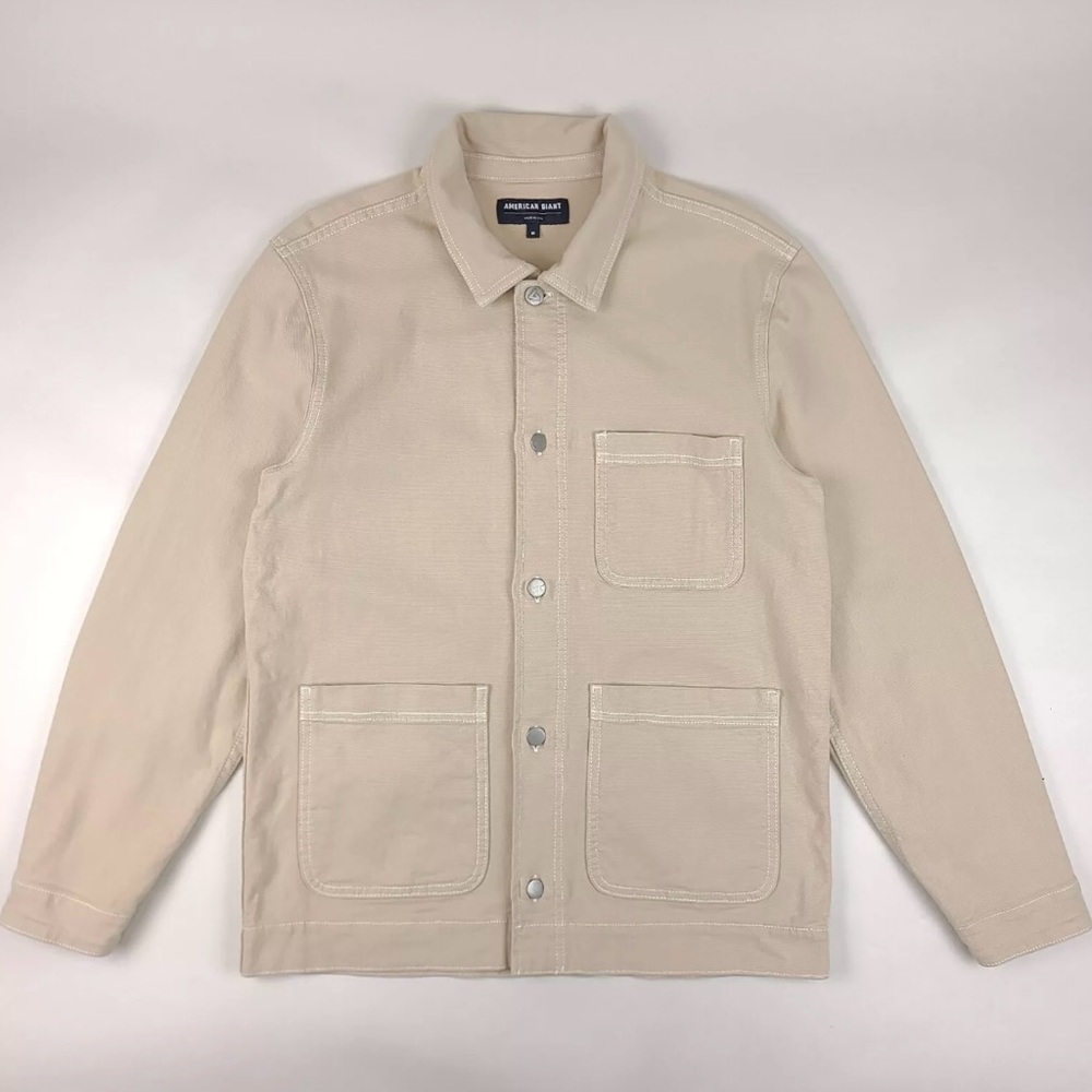 American Giant - Beige Canvas Chorecoat - M